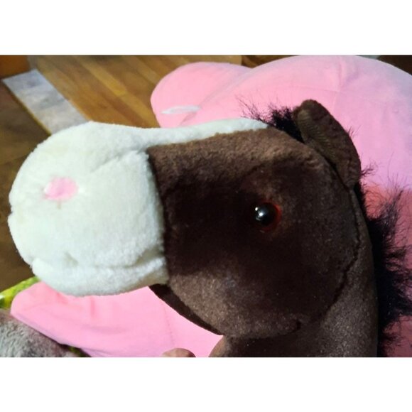 Gund Clyde Horse Plush Toy - 12" - Brown & White Soft Polyester For Kids & Colle - Picture 4 of 8